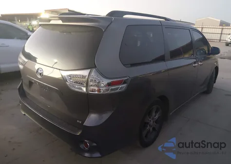 2014 Toyota Sienna Se 8 Passenger z USA, uszkodzony, nr VIN 5TDXK3DC2ES517139